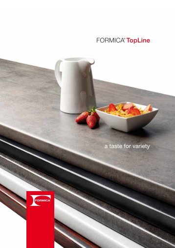 a taste for variety - Formica Group