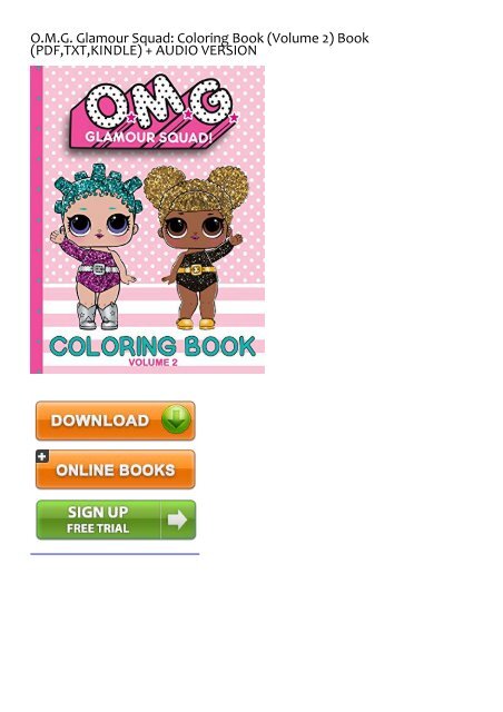 Download Jackpot O M G Glamour Squad Coloring Book Volume 2 Ebook Ebook Pdfo M G Glamour Squad Coloring Book