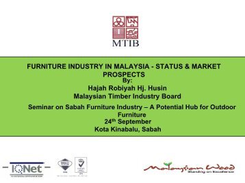 malaysia: exports of wooden furniture - MTIB