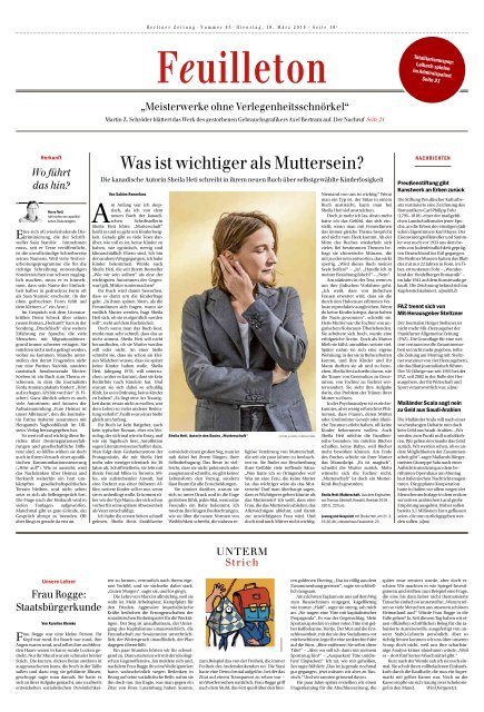 Berliner Zeitung 19.03.2019