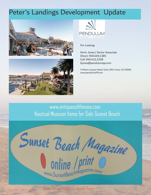 Sunset Beach Magazine Online Spring 2019 