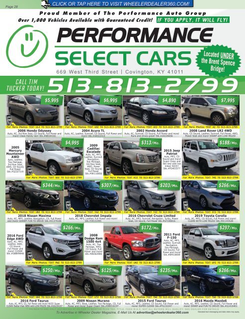 Wheeler Dealer 360 Issue 12, 2019