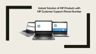 Instant Solution of HP Products with HP Support Phone Number