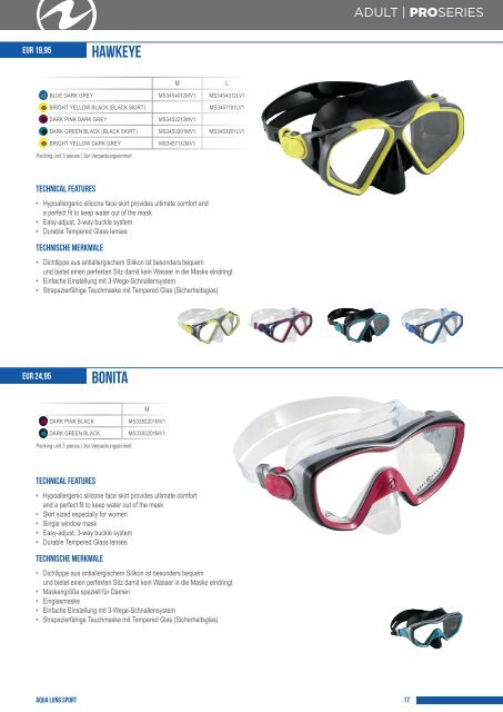 Aqua Lung Sport 2019 Buyers Guide