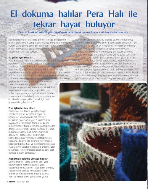 Decor-Magazine Mart-Nisan2019