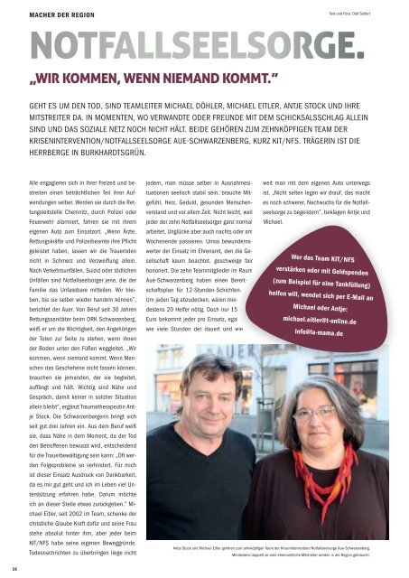 STADTWERKE AUE MAGAZIN