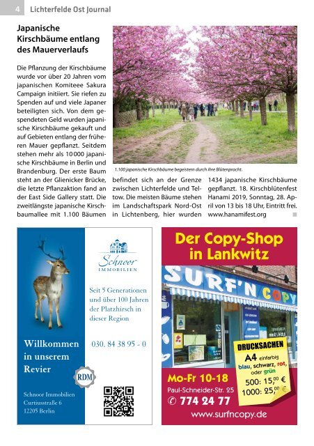 Lichterfelde Ost Journal Apr/Mai 2019