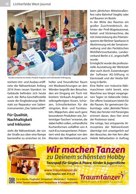 Lichterfelde West Journal Apr/Mai 2019