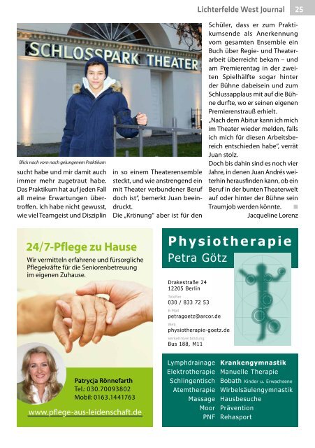 Lichterfelde West Journal Apr/Mai 2019