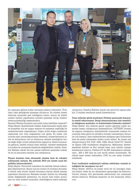 Dijital Teknik Dergisi Mart 2019