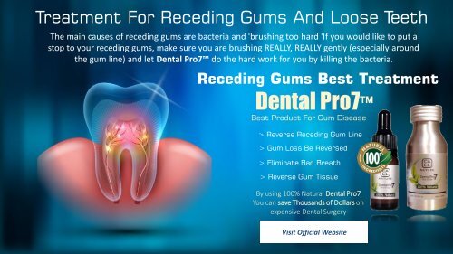 Treatment For Receding Gums And Loose Teeth