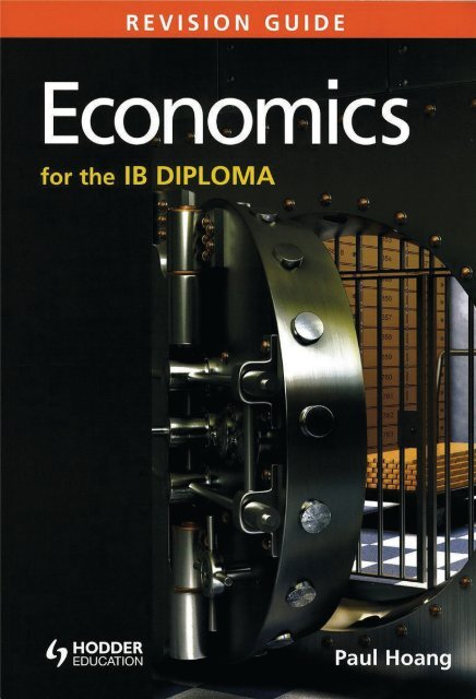 SHELF 9781471807183, Economics for the IB Diploma Revision Guide SAMPLE40