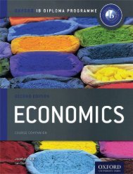 SHELF 9780198390008, IB Economics Course Book, 2nd Edition SAMPLE40
