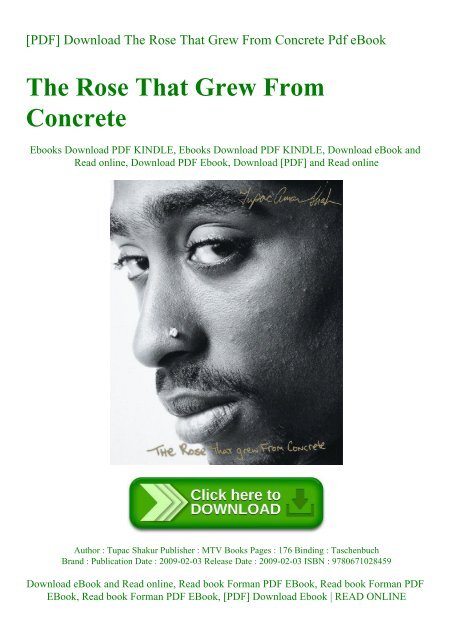 The Rose That Grew From Concrete Book Download : The Rose That Grew