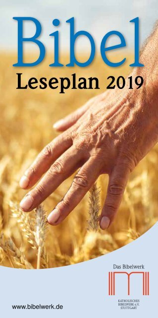 Bibelleseplan 2019