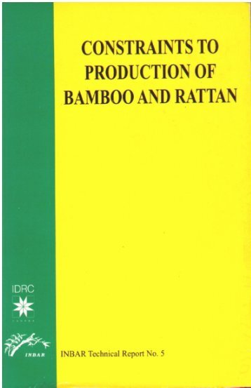 Bamboo And Rattan - INBAR