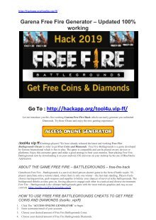 Free Fire Generator Magazines