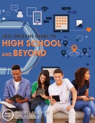 New Orleans Guide to High School and Beyond 2018