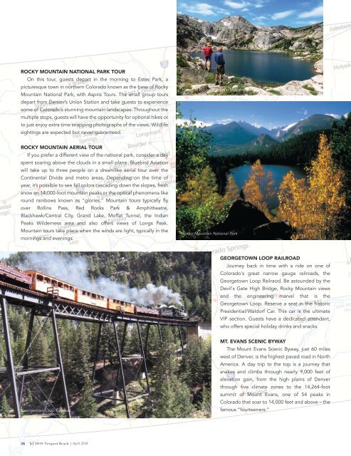 KUDOS April 2019  Travel Issue