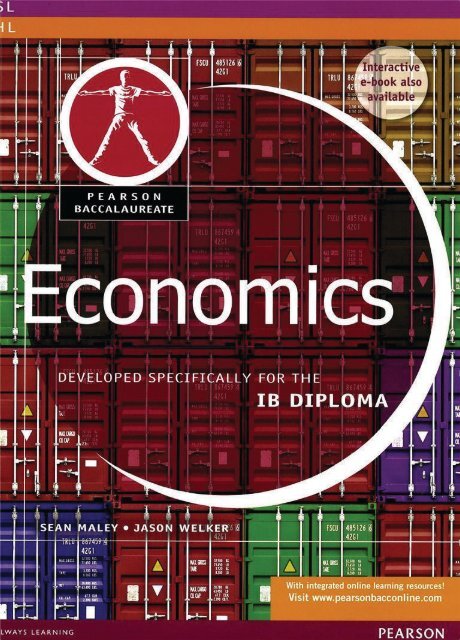 SHELF 9780435089986, Pearson Baccalaureate Economics for the IB Diploma [Hardcover] SAMPLE40