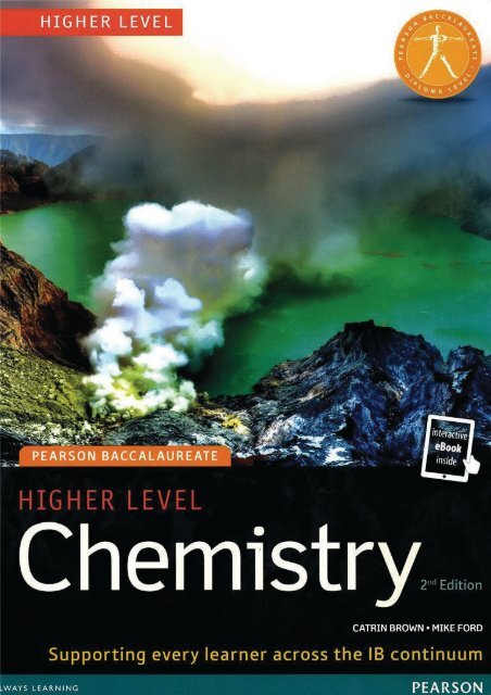 SHELF 9781447959755, Pearson Baccalaureate Chemistry Higher Level SAMPLE40