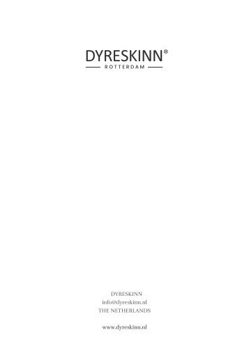 DYRESKINN _ Catalogue _ 2019