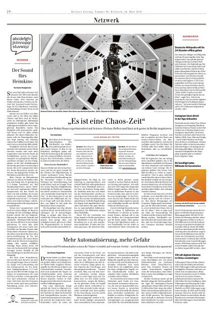 Berliner Zeitung 20.03.2019