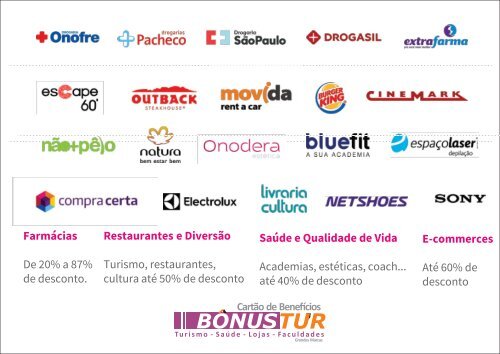 encarte bonustur benefícios