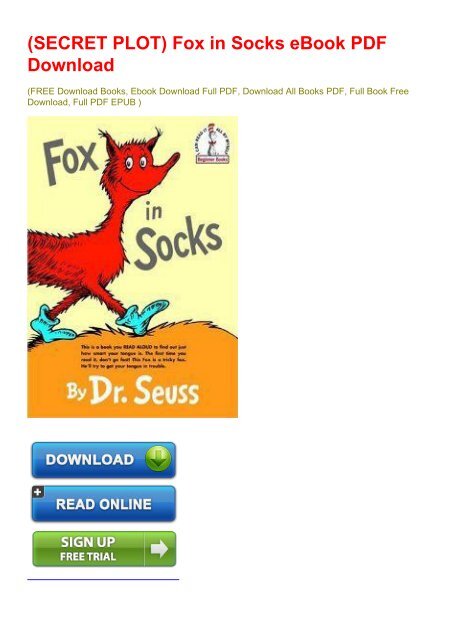 secret-plot-fox-in-socks-ebook-pdf-download