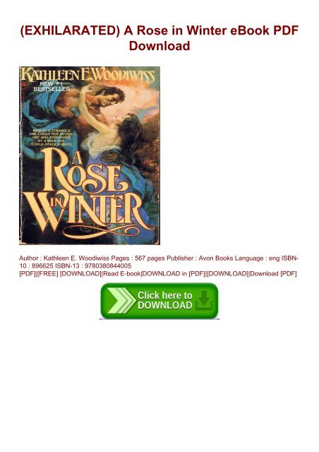 A rose in winter kathleen woodiwiss download pdf animation software for students