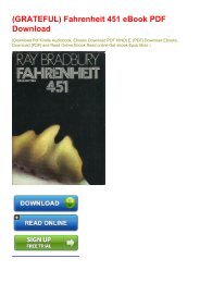 (GRATEFUL) Fahrenheit 451 eBook PDF Download