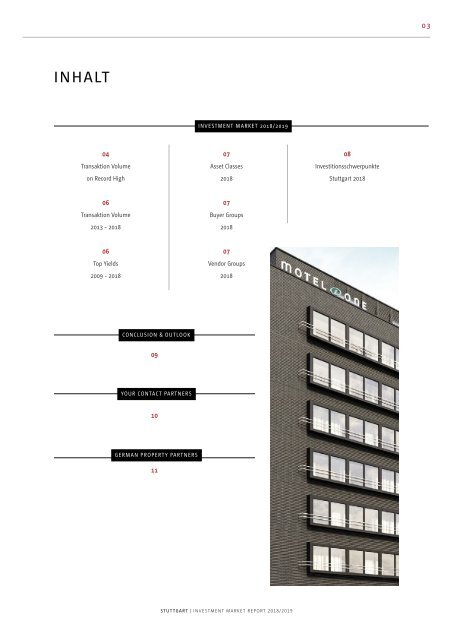 E & G Investment Marktet Report 2018/2019