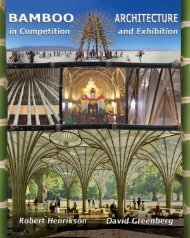 Bamboo architecture - International Algae Competition