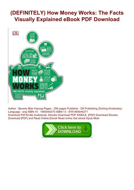 Definitely How Money Works The Facts Visually Explained Ebook