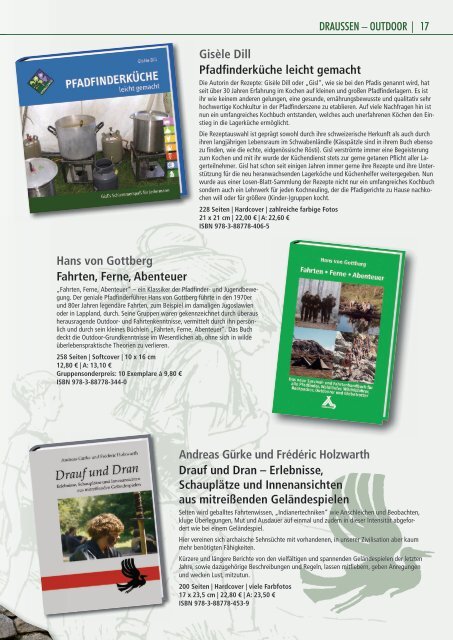 Spurbuch-Verlag: Gesamtprogramm Pfadfinder- /Jugendbewegung 2019/20