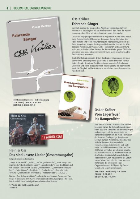 Spurbuch-Verlag: Gesamtprogramm Pfadfinder- /Jugendbewegung 2019/20