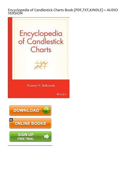 Encyclopedia Of Candlestick Charts Pdf Free