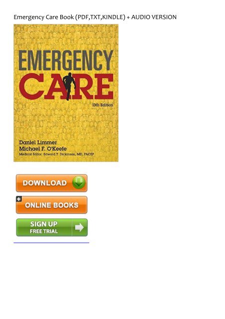 Exhilarated Emergency Care Ebook Pdf Download