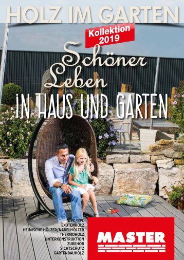 Master Holz im Garten Kollektion 2019