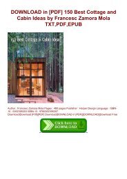 DOWNLOAD-in-PDF-150-Best-Cottage-and-Cabin-Ideas-by-Francesc-Zamora-Mola-TXT-PDF-EPUB