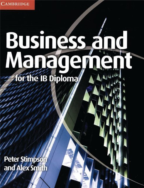 9780521147309, Cambridge Business and Management for the IB Diploma SAMPLE40