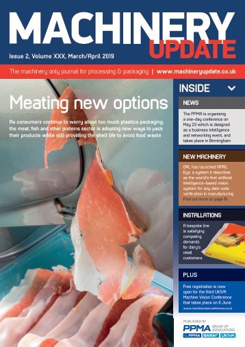 2019 March April Machinery Update