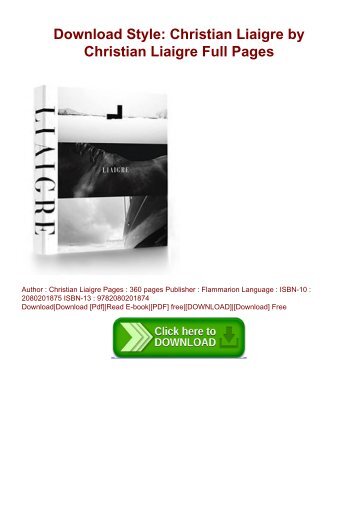 Download-Style-Christian-Liaigre-by-Christian-Liaigre-Full-Pages-