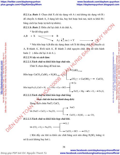  tài Hệ thống BT nhằm BD HSG môn hóa 8, Rèn kĩ năng giải bài tập định tính hóa vô cơ