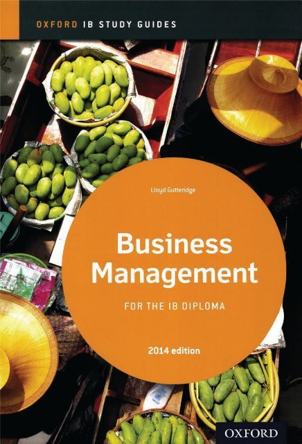 SHELF 9780198392828, Business Management Study Guide 2014 edition SAMPLE40