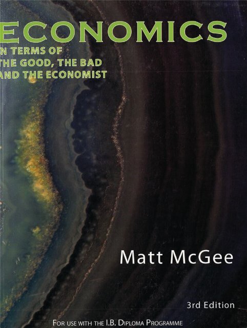 SHELF 9781921917028, Economics - the Good the Bad and the Economist, 3rd Edition SAMPLE40