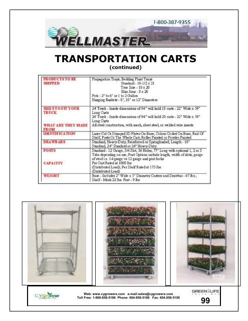Product Catalogue - CY Grower Supplies LTD.