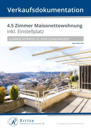 Verkaufsdokumentation Glärnischstrasse 16, 8200 Schaffhausen