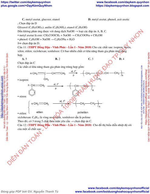 231 câu lý thuyết đại cương hóa hữu cơ có trong kì thi THPT Quốc Gia 2019