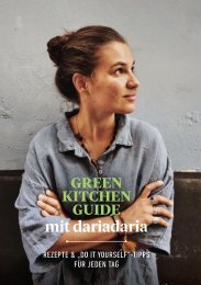 Green Kitchen Guide mit dariadaria